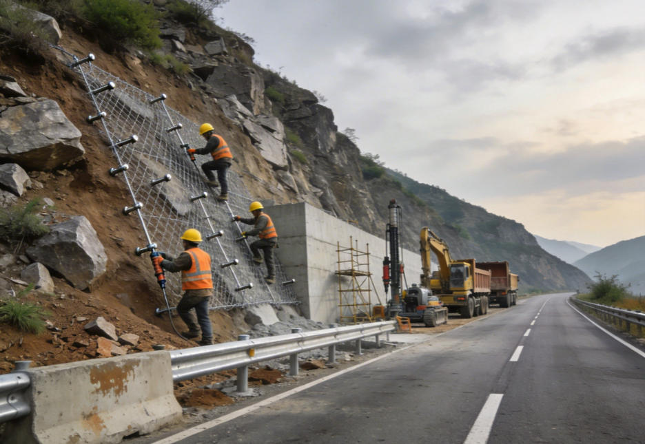 翁源公路道路护坡